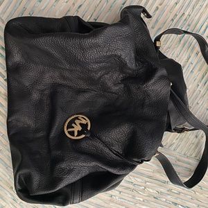 Michael kors large leather purse